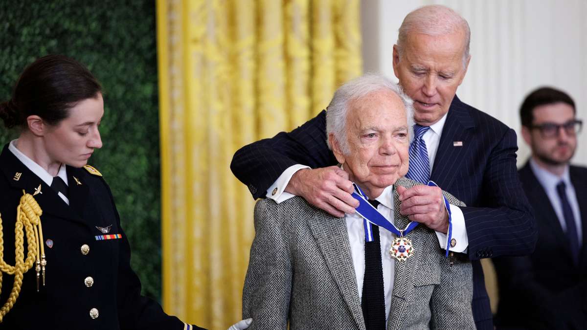 Designer Ralph Lauren receives presidential medal of freedom - The ...