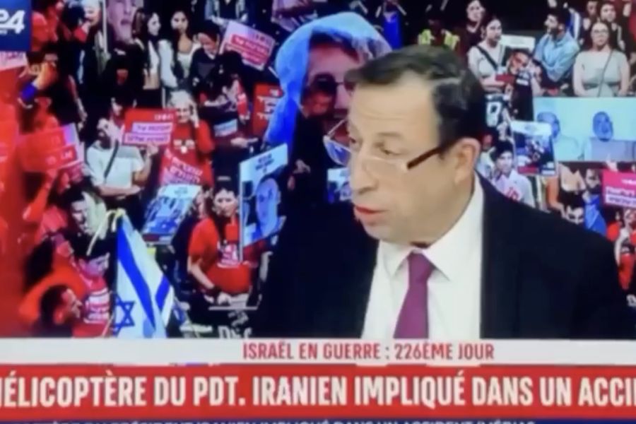 French TV channel mistakenly reports Mossad agent ‘Eli Copter’ behind Iran president crash
