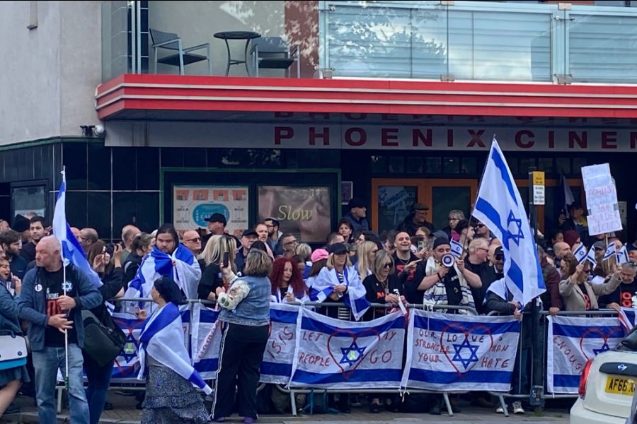 Thousands reclaim the streets to support screening of October 7 documentary at Phoenix