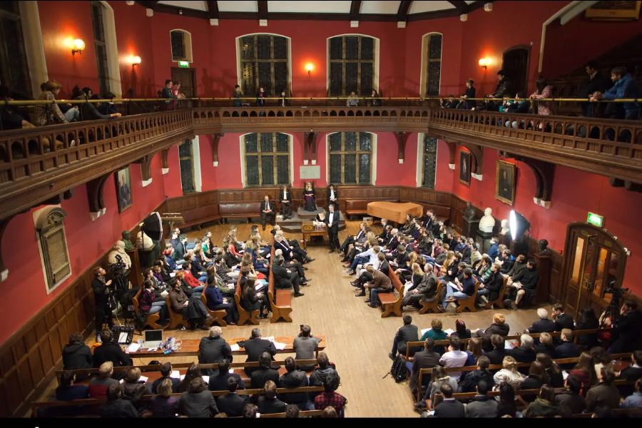 This wasn’t a debate but a shakedown at the Oxford Union