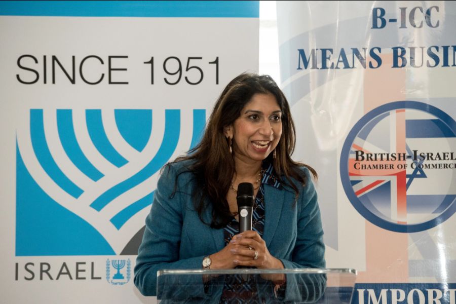 Suella Braverman named new Conservative Friends of Israel parliamentary chair